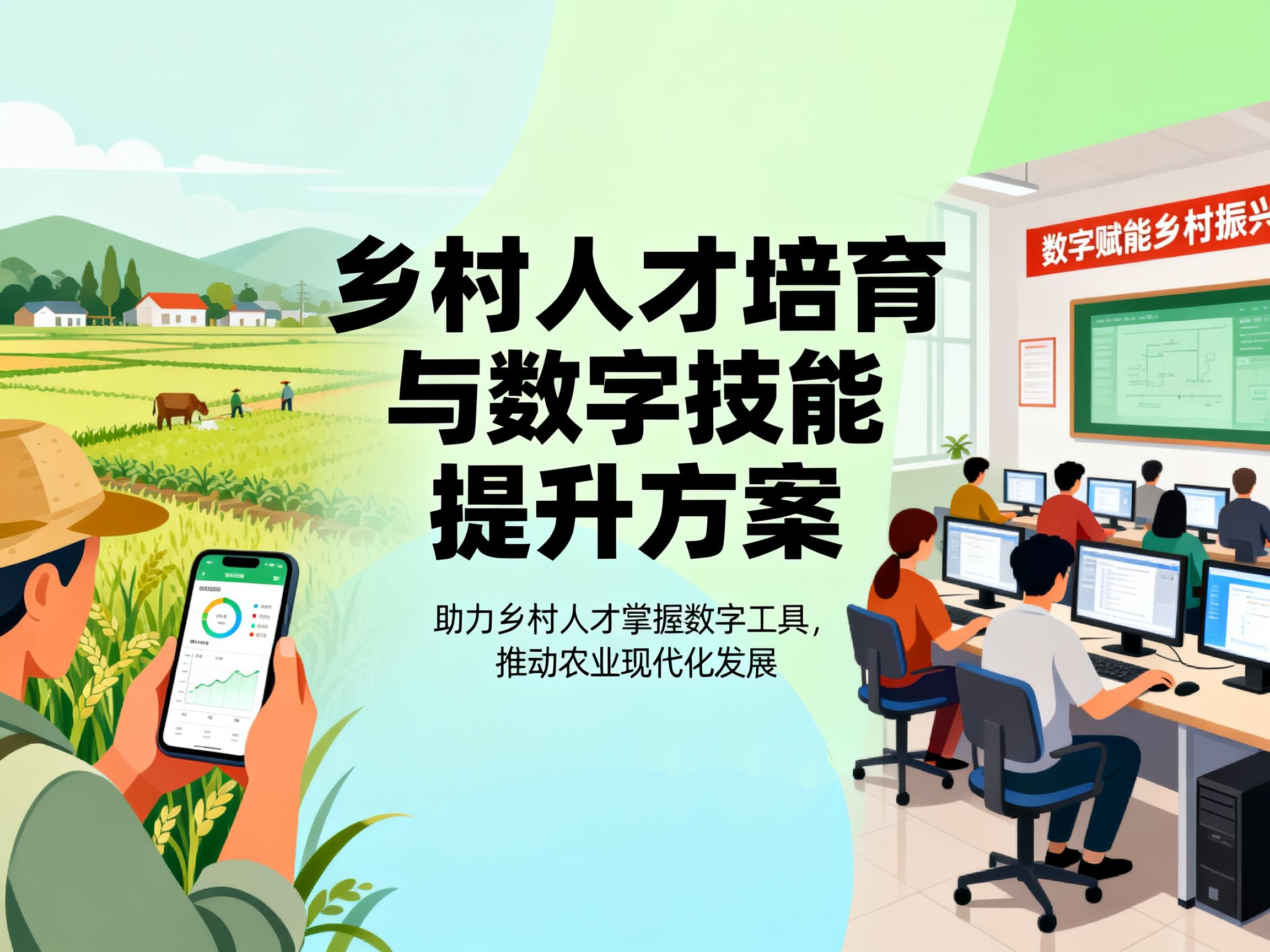 乡村人才培育与数字技能提升方案