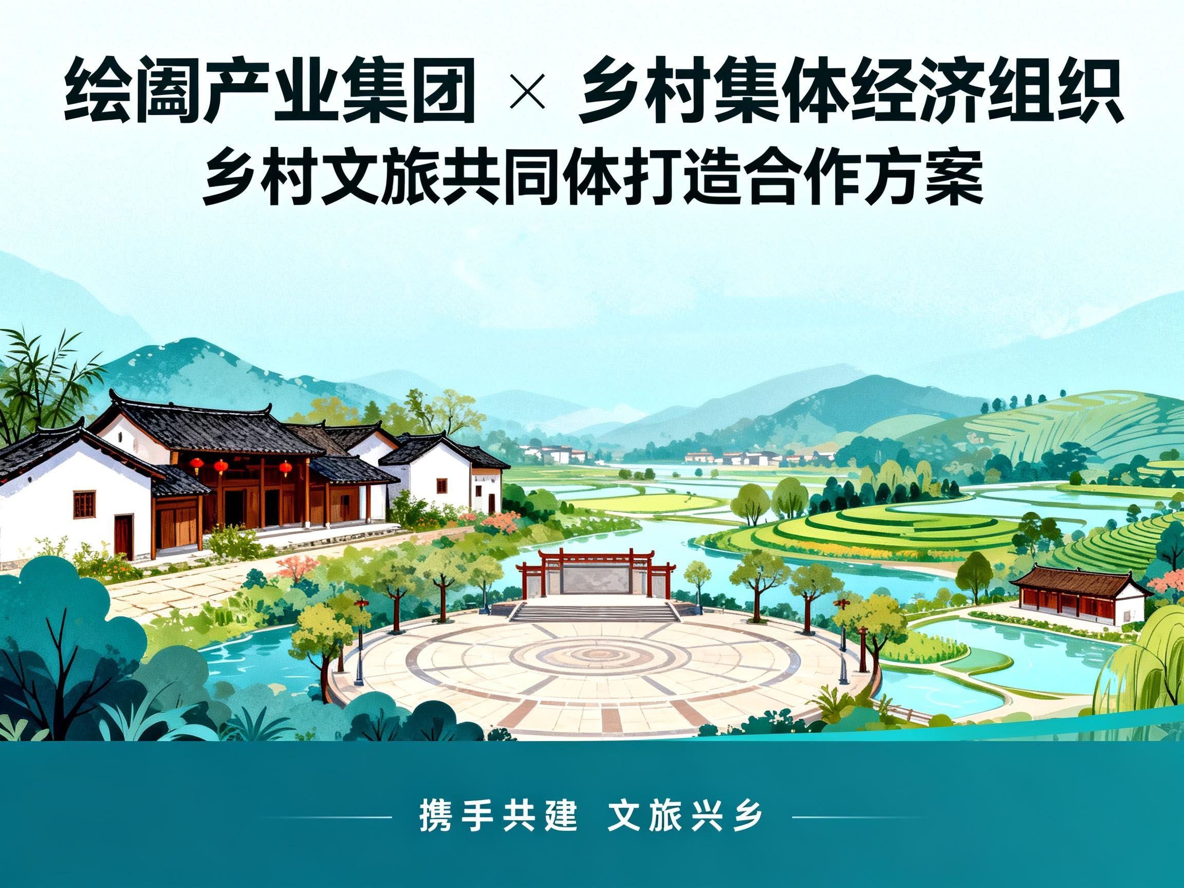 绘阖产业集团 × 乡村集体经济组织：乡村文旅共同体打造合作方案