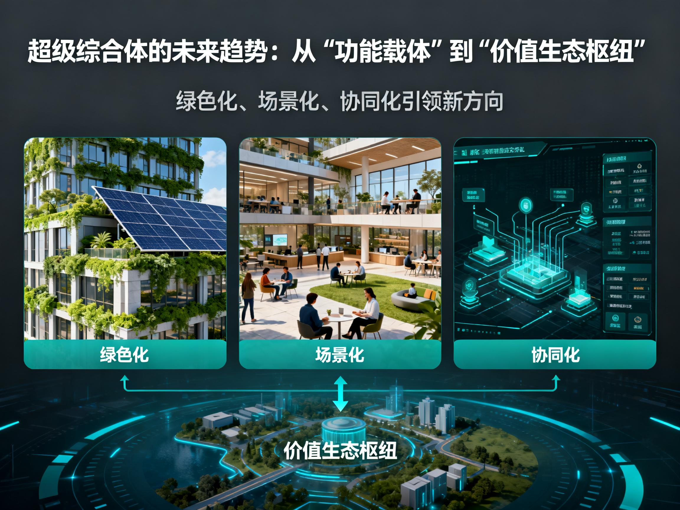 超级综合体的核心定义与特征：从 “业态叠加” 到 “城市功能枢纽”