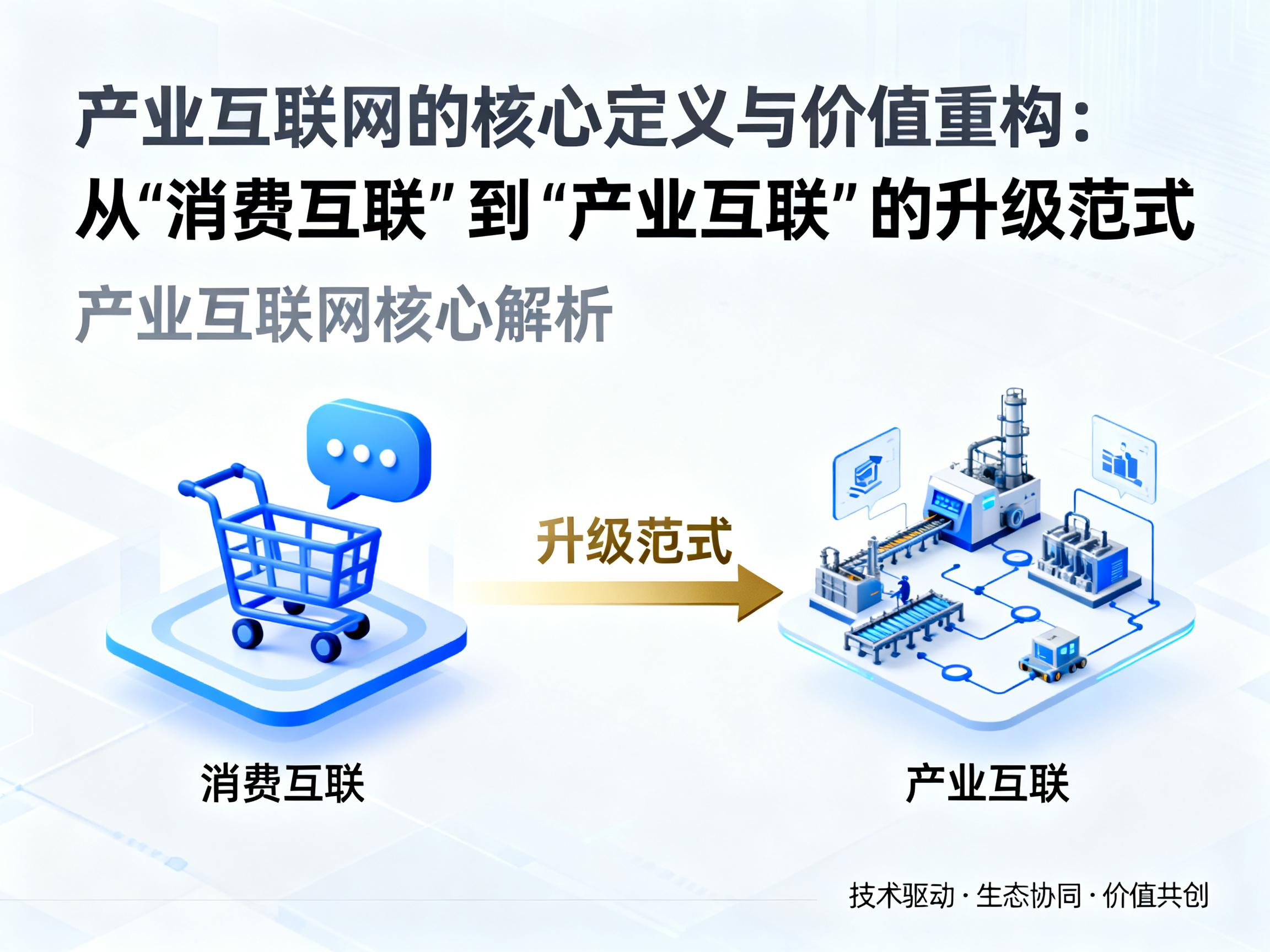 产业互联网的核心定义与价值重构：从 “消费互联” 到 “产业互联” 的升级范式