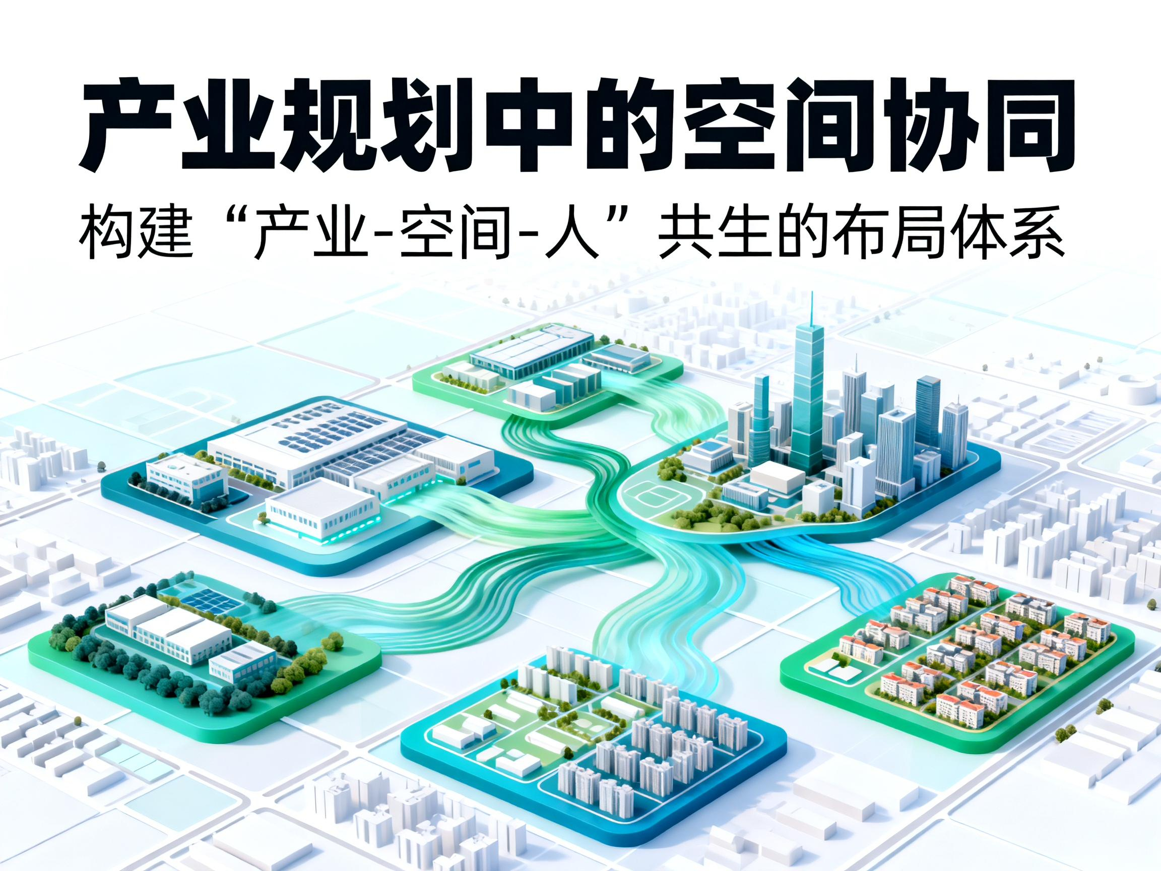 产业规划中的空间协同：破解 “产城脱节、园区同质、空间低效” 困局，构建 “产业 - 空间 - 人” 共生的布局体系